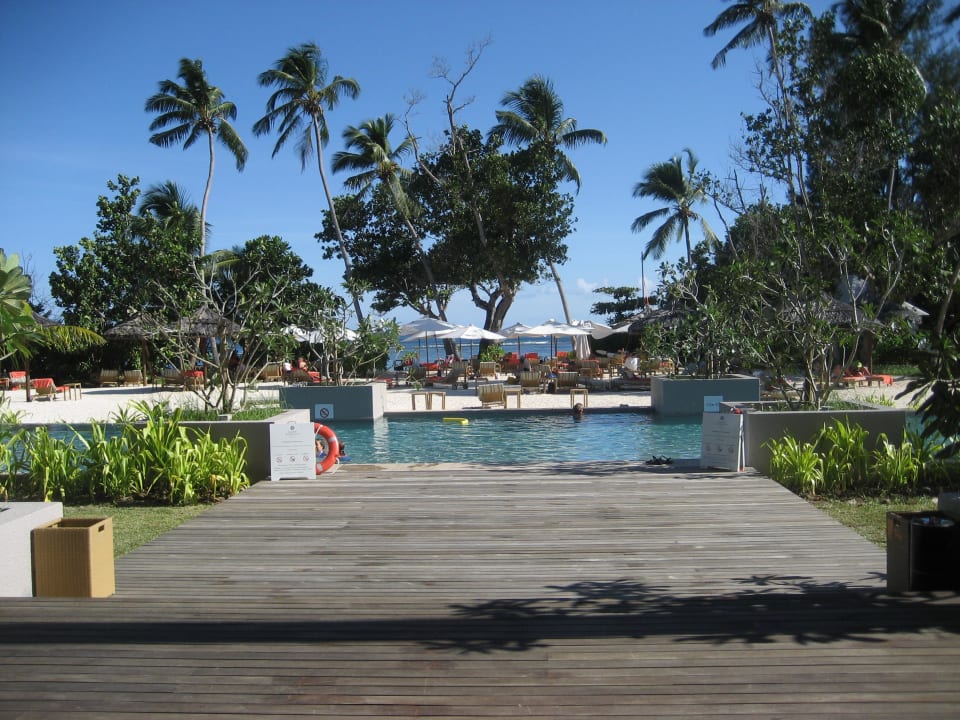 Leider kein Infinity Pool Kempinski Seychelles Resort