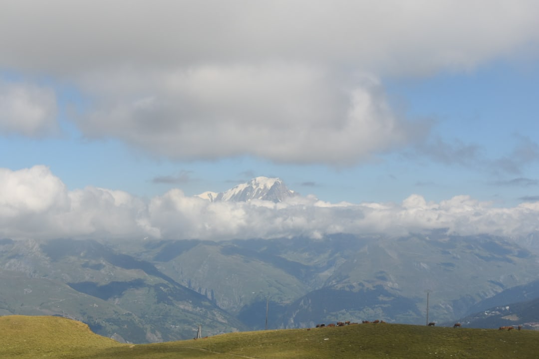 Ausblick Résidence Belle Plagne Les Constellations