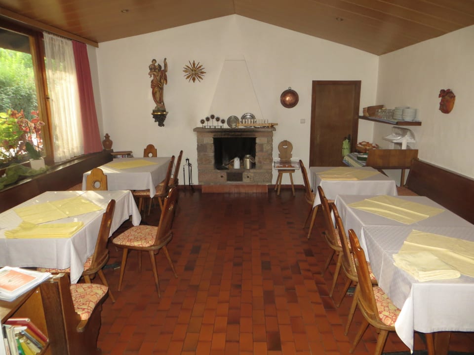 Frühstücksraum Pension Sunnhofer