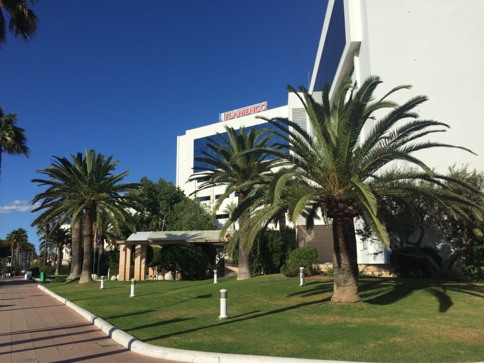 Gartenanlage Hipotels Flamenco