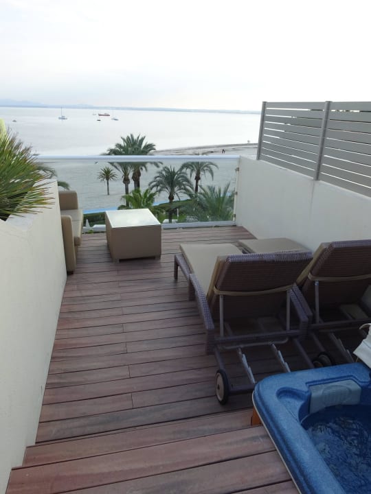 Dachterrasse mit Jacuzzi, Dusche und Möbel VIVA Golf - Adults only 18+
