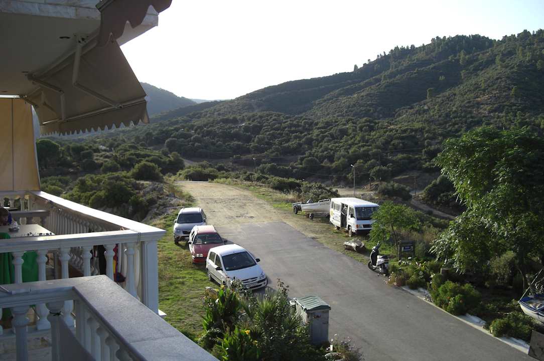Ausblick von Zimmer 8 Hotel Maistrali