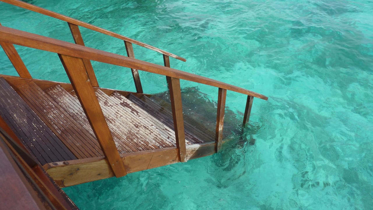 Treppe in Laguna Angaga Island Resort