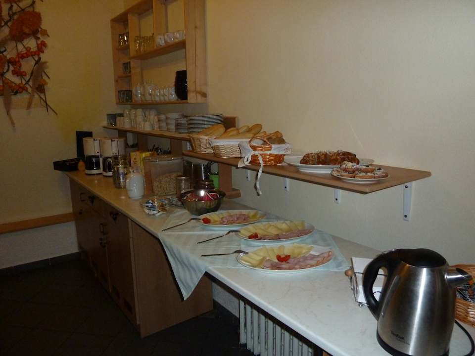 Frühstücksbuffet Pension Aura Špičák