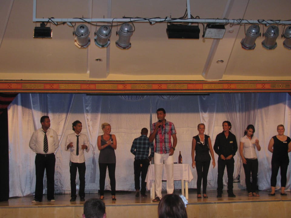 Das ganze Animationsteam, ein Pluspunkt  Mahdia Beach & Aquapark