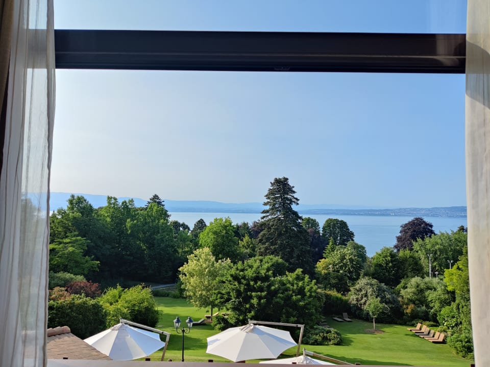 Ausblick Ermitage Evian