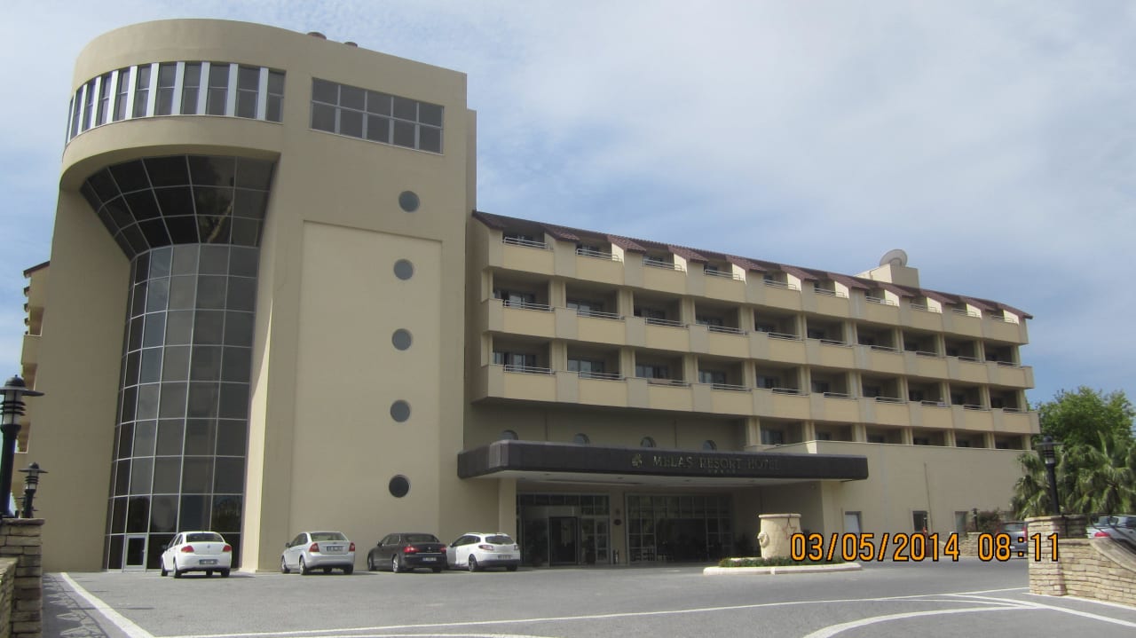 Eingangsbereich Melas Resort Hotel