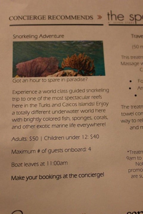 1 Stunde Schnorcheln Tour 50 Dollar Hotel Seven Stars Resort