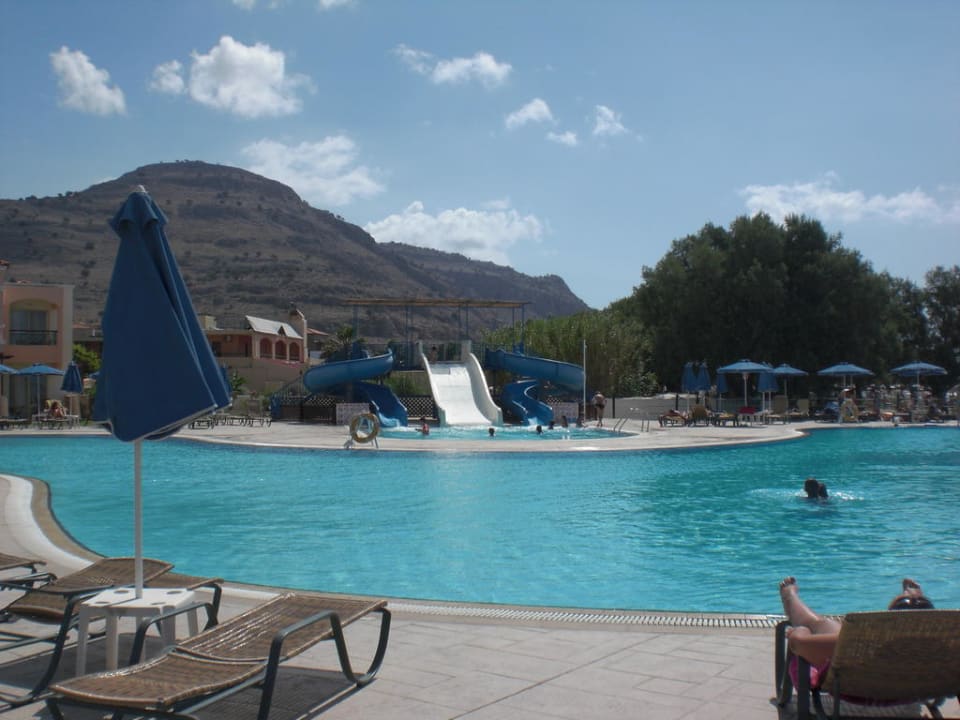 Pool mit Rutsche Lindos Princess Beach Resort & Spa