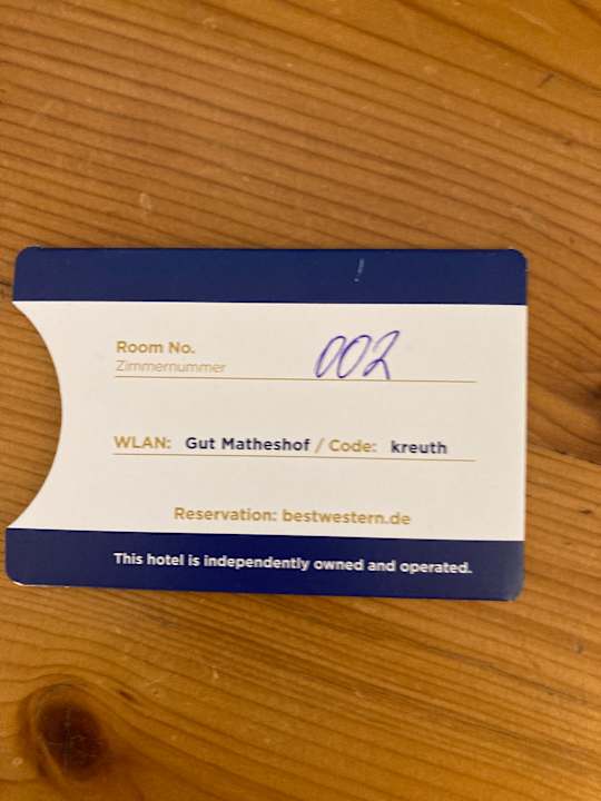 Zimmer Hotel & Spa Gut Matheshof BW Signature Collection by Best Western