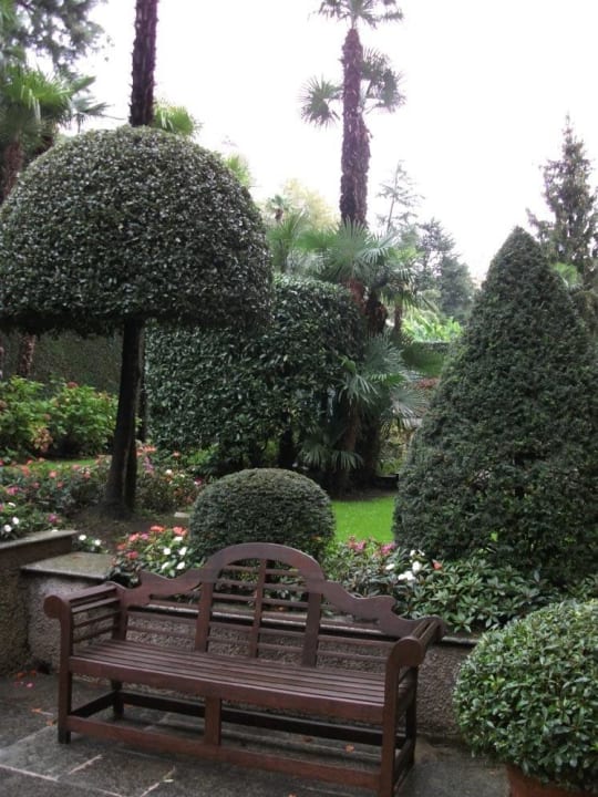 Im Hotelgarten Grand Hotel Tremezzo