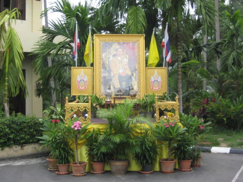 Vor der Rezeption The Fair House Beach Resort