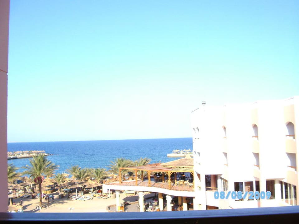 Ausblick vom Zimmer Balkon Beach Albatros Resort