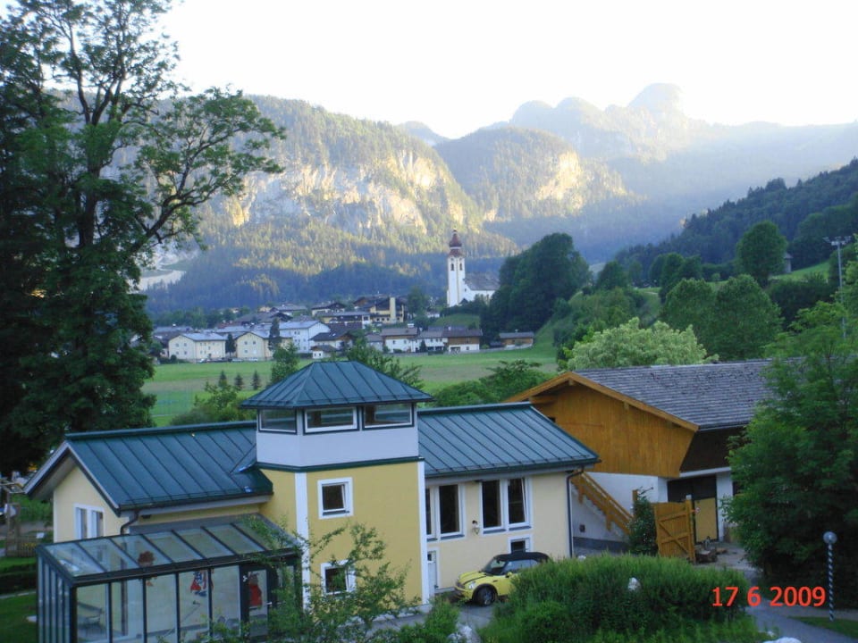 Ausblick vom Neubau 2. OG POST Family Resort