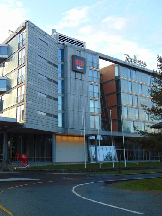 Außenansicht Radisson RED, Oslo Airport