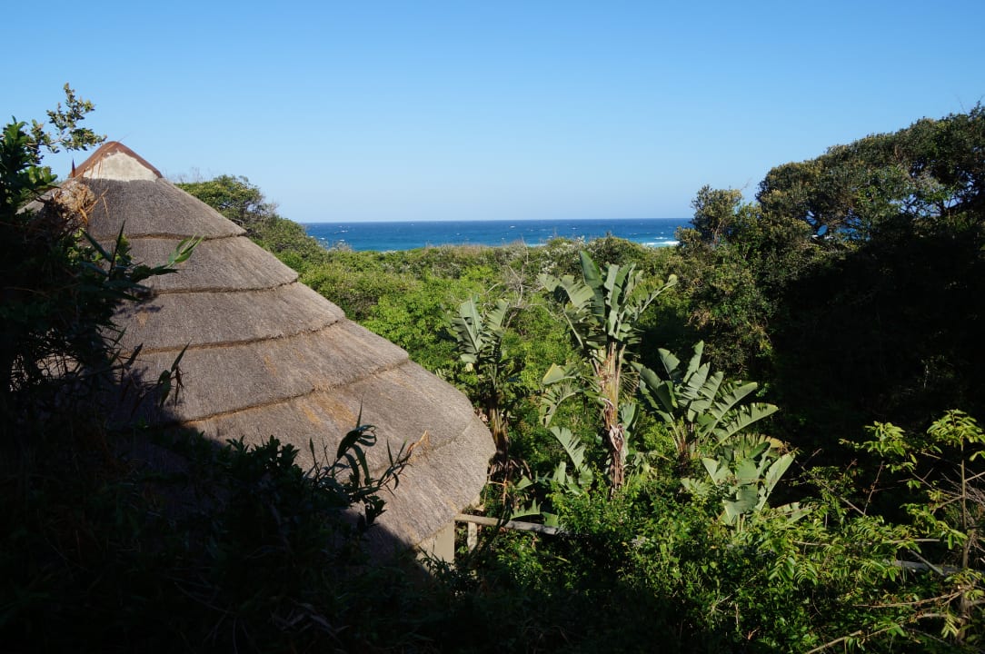 Blick von Room Nr. 9 Hotel Thonga Beach Lodge