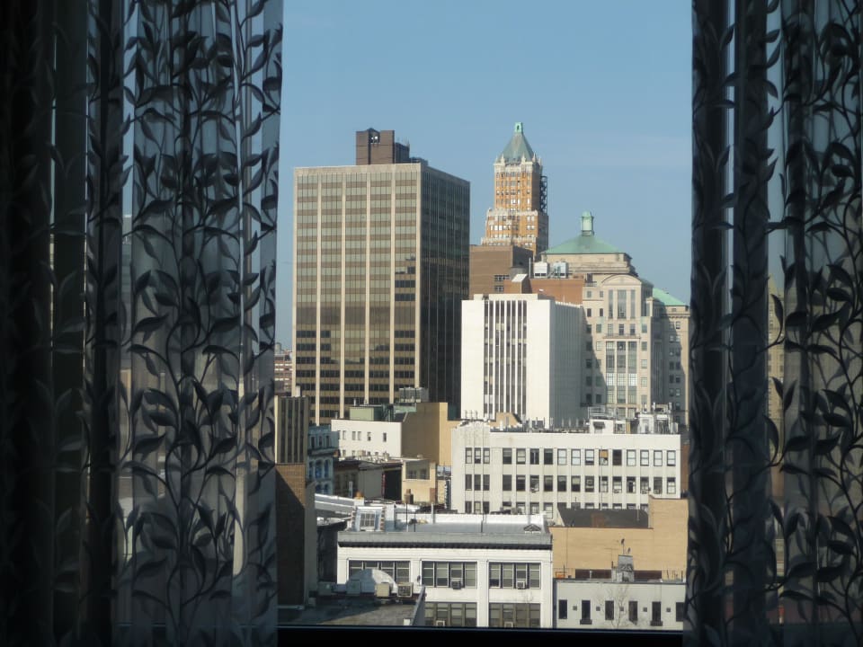 Blick aus unserem Zimmerfenster Hotel Sheraton Brooklyn New York