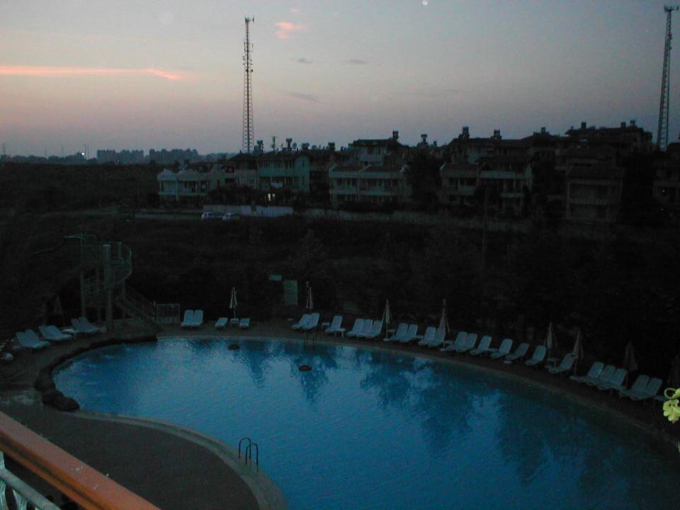 Abendstimmung von der Lobby aus. Dosi Hotel