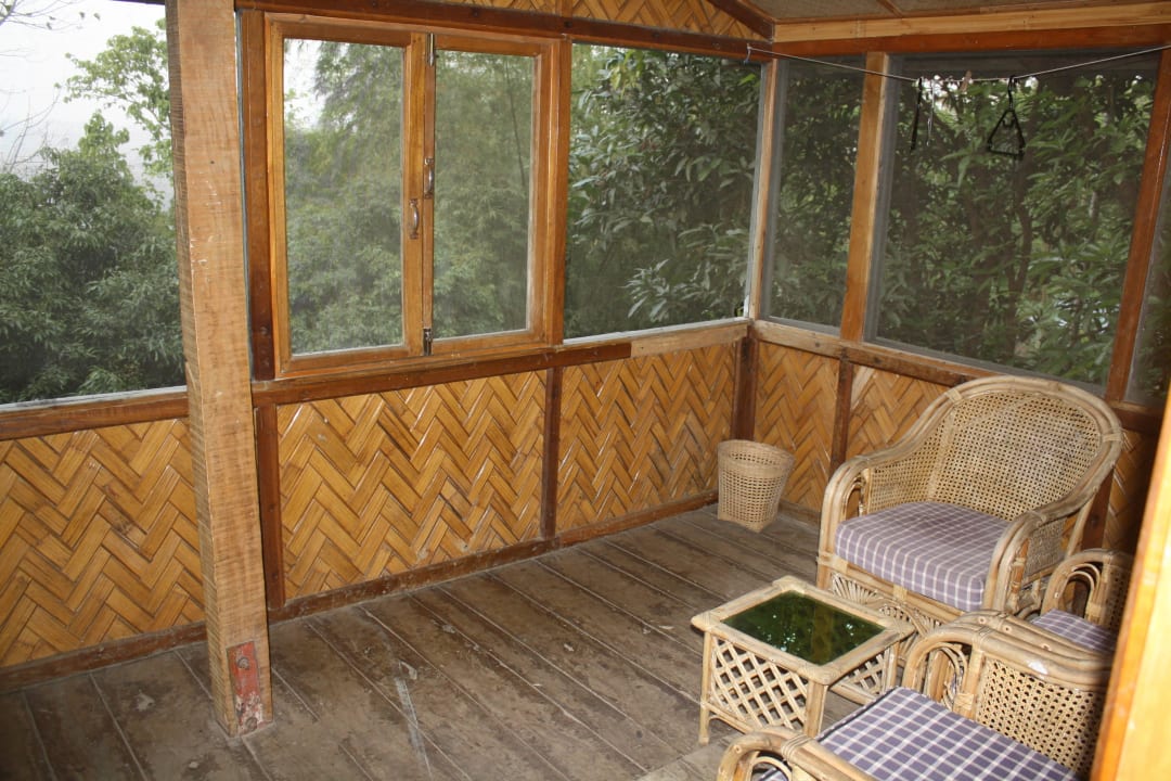 Terrasse von unserem Zimmer Hillside Resort Bandarban