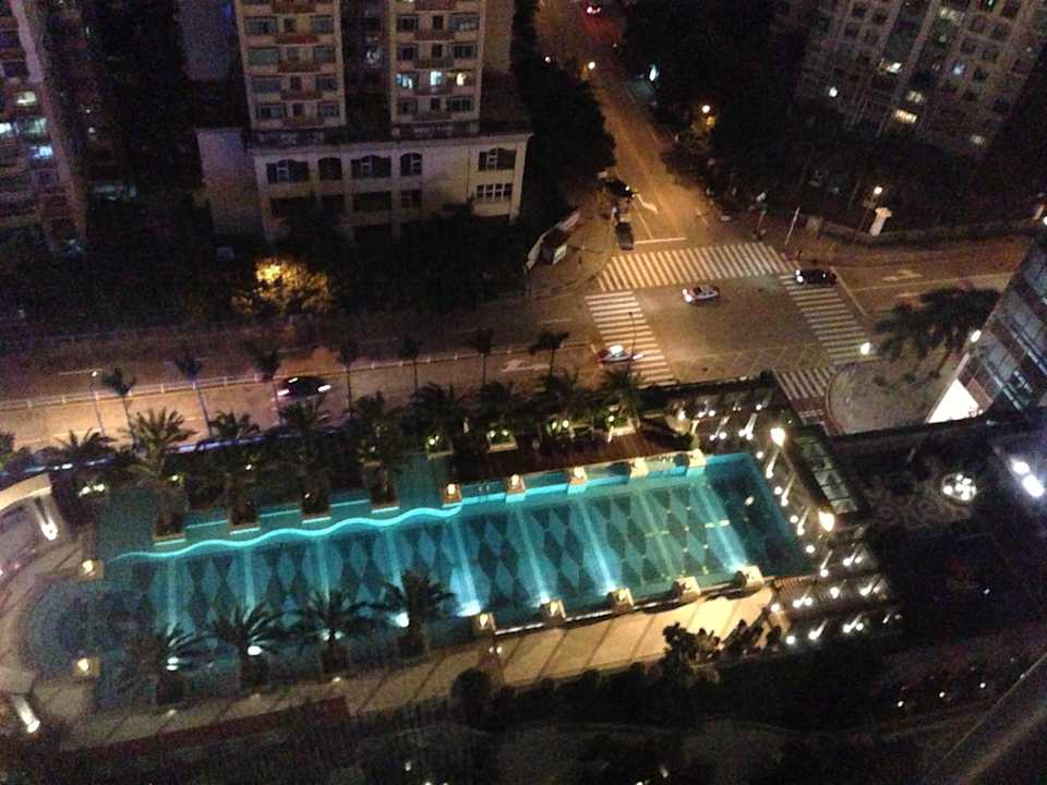 View from the room Hotel The Langham Shenzhen