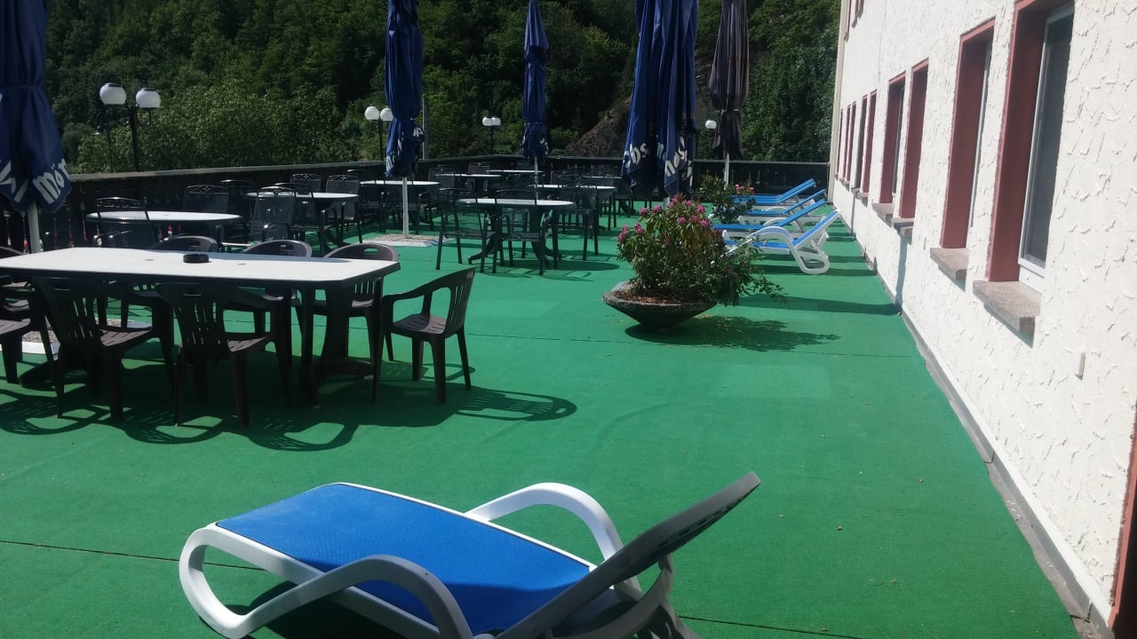 Terrasse Hotel Am Schlossberg