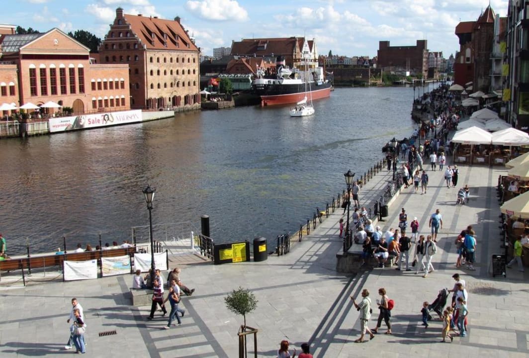 View from Hilton Hotel Królewski