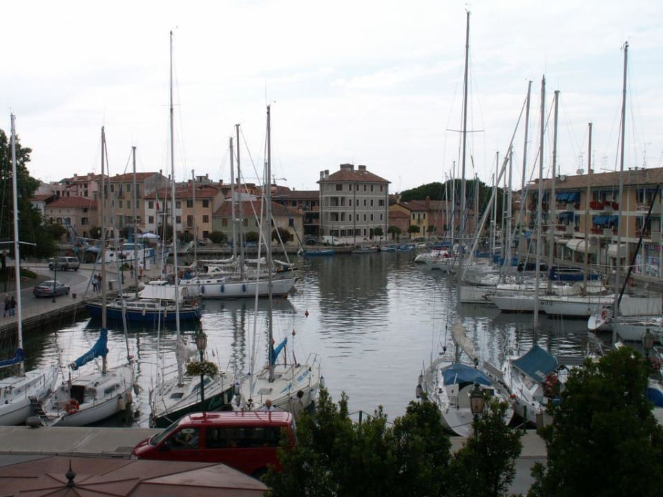 Grado Hafen / Aussicht Hotel Metropole