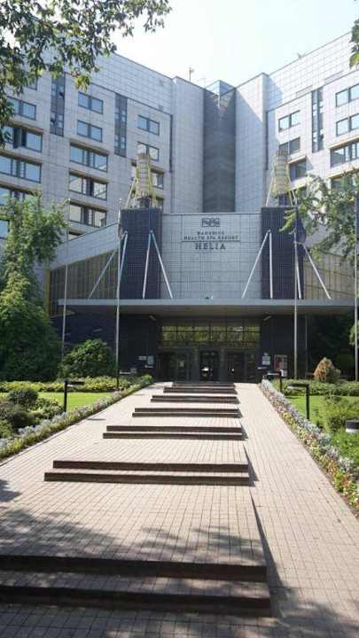 Haupteingang Danubius Hotel Helia