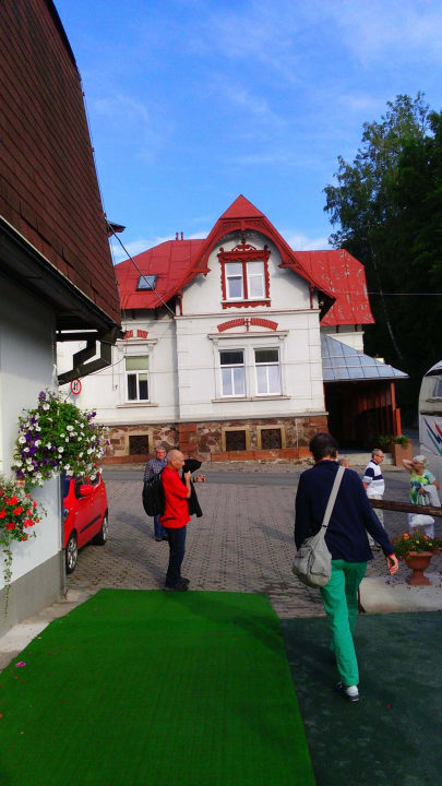 Am Ende der Terrasse Hotel Prom