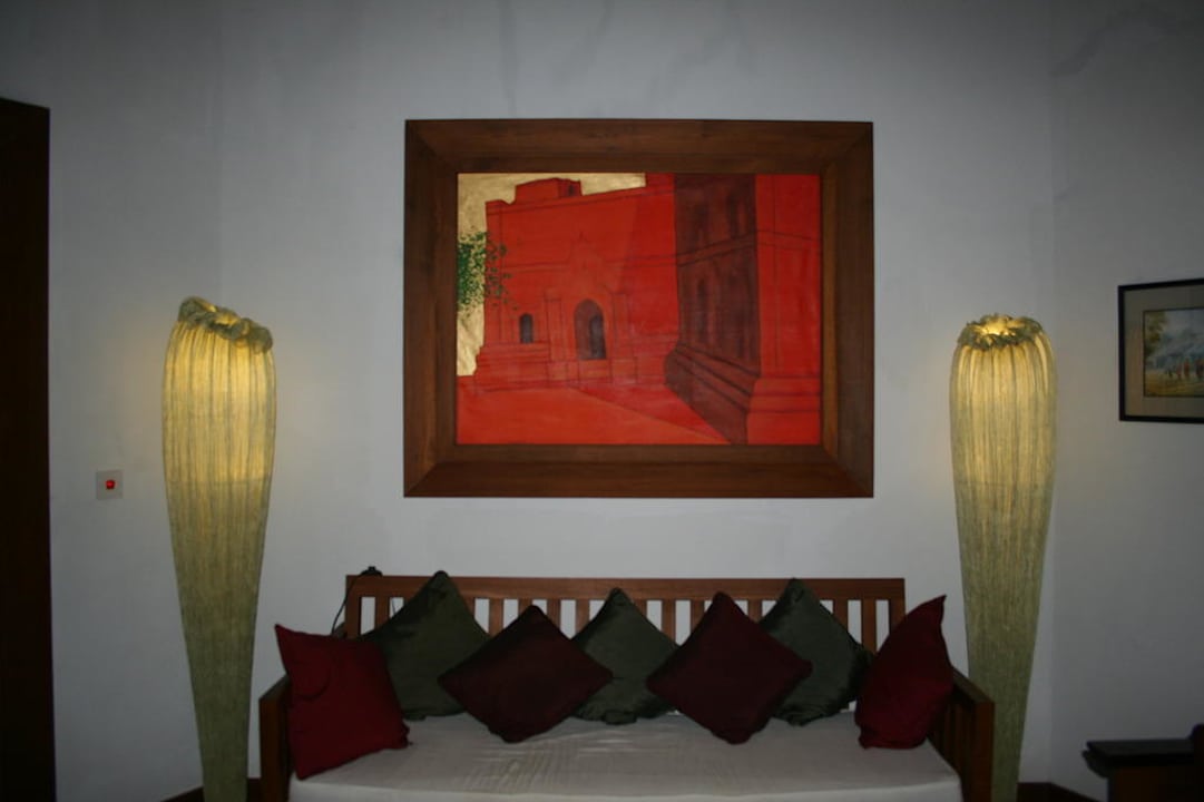 Wohnraum des Bungalows Aureum Palace Hotels & Resorts Ngapali