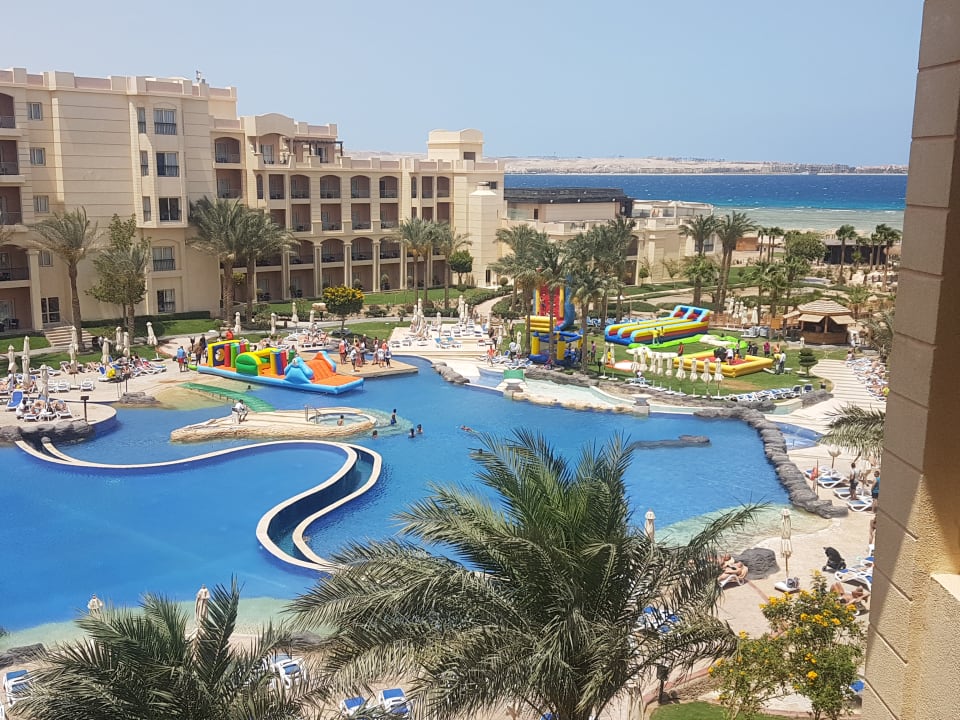 Blick vom Balkon Tropitel Sahl Hasheesh