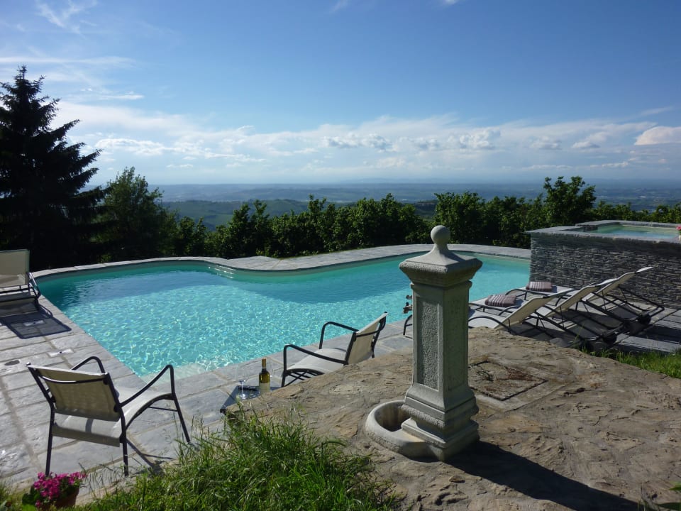 Pool mit Alpenblick B&B All'ombra del Pero