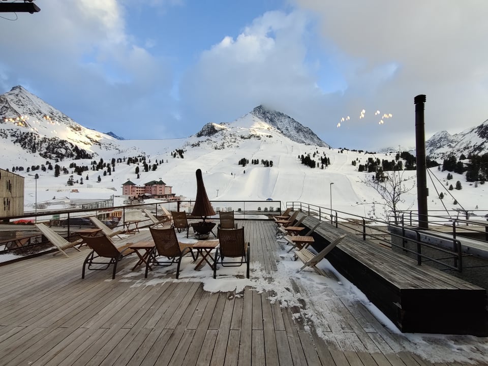 Ausblick Hotel Jagdschloss Kühtai