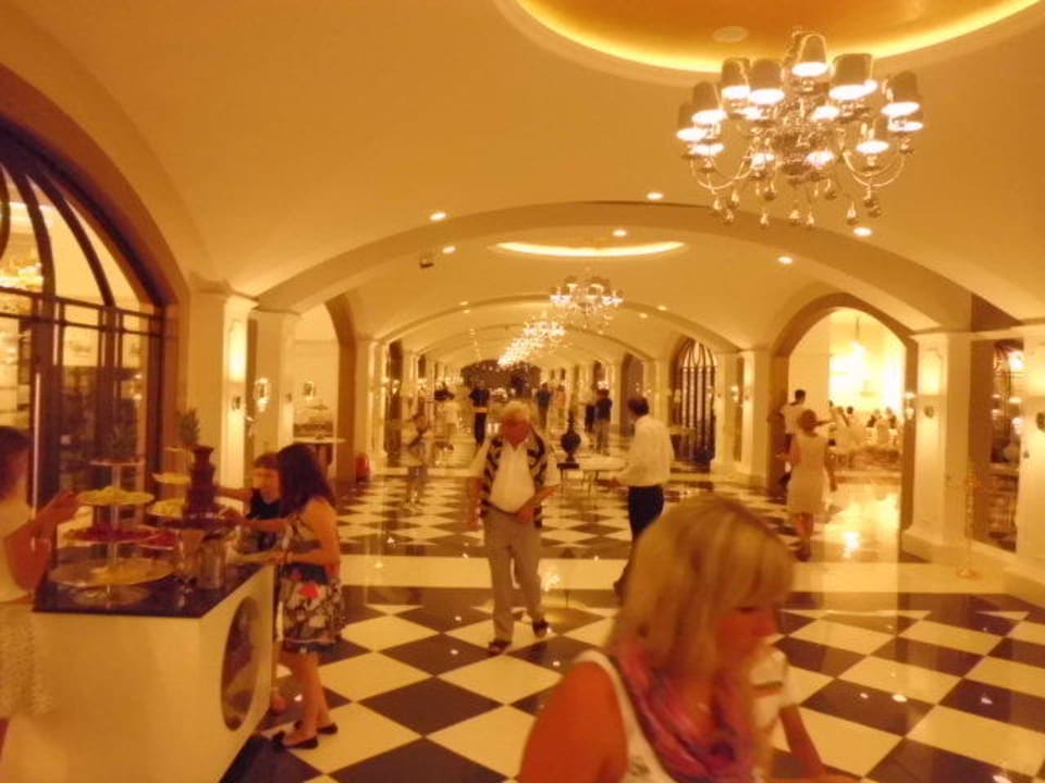 Exklusiver Lobbybereich Hotel Delphin Imperial