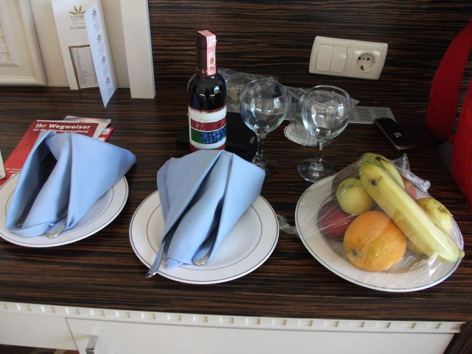 Zur Entschuldigung für das falsche Zimmer Aydinbey Kings Palace & Spa