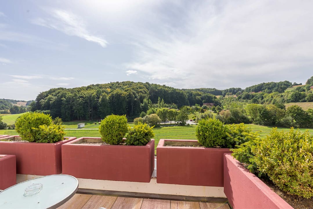 Ausblick Vital Hotel Krainz Loipersdorf