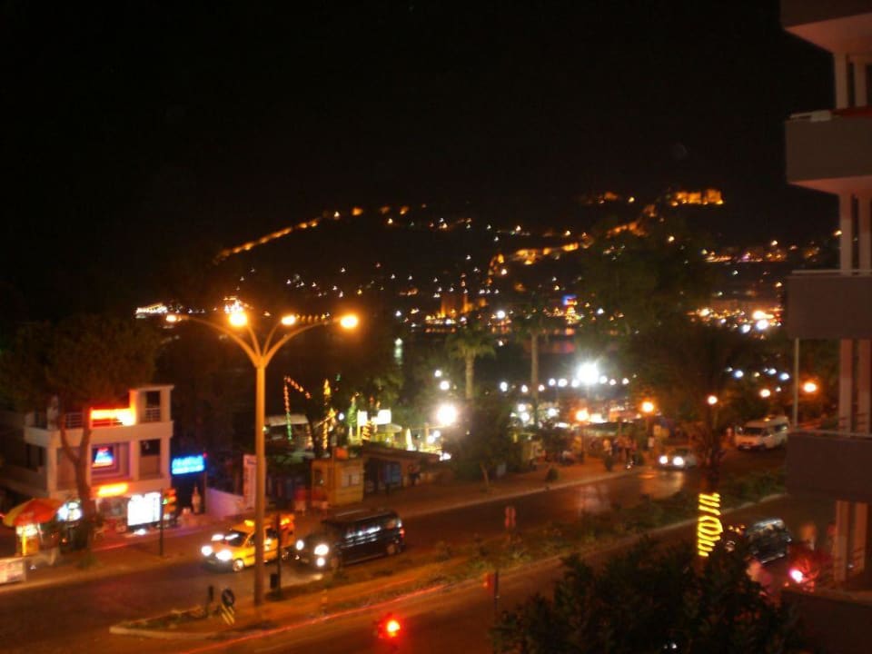 Aussicht Balkon Nacht Büyük Hotel