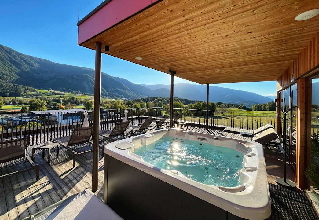 Ausblick Hotel Olympia - my Kronplatz active hotel