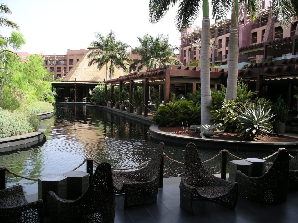 Frühstücksterrasse Lopesan Baobab Resort