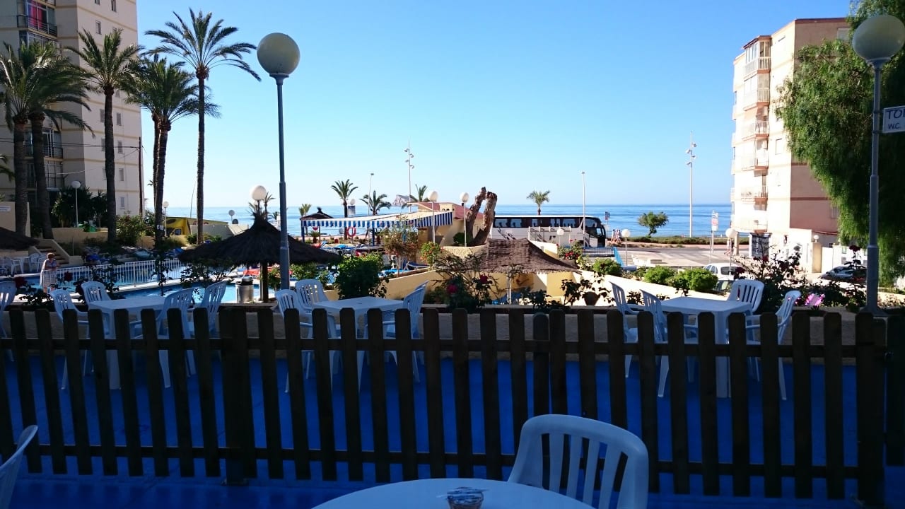 Vom Speisesaal Hotel Poseidon Playa