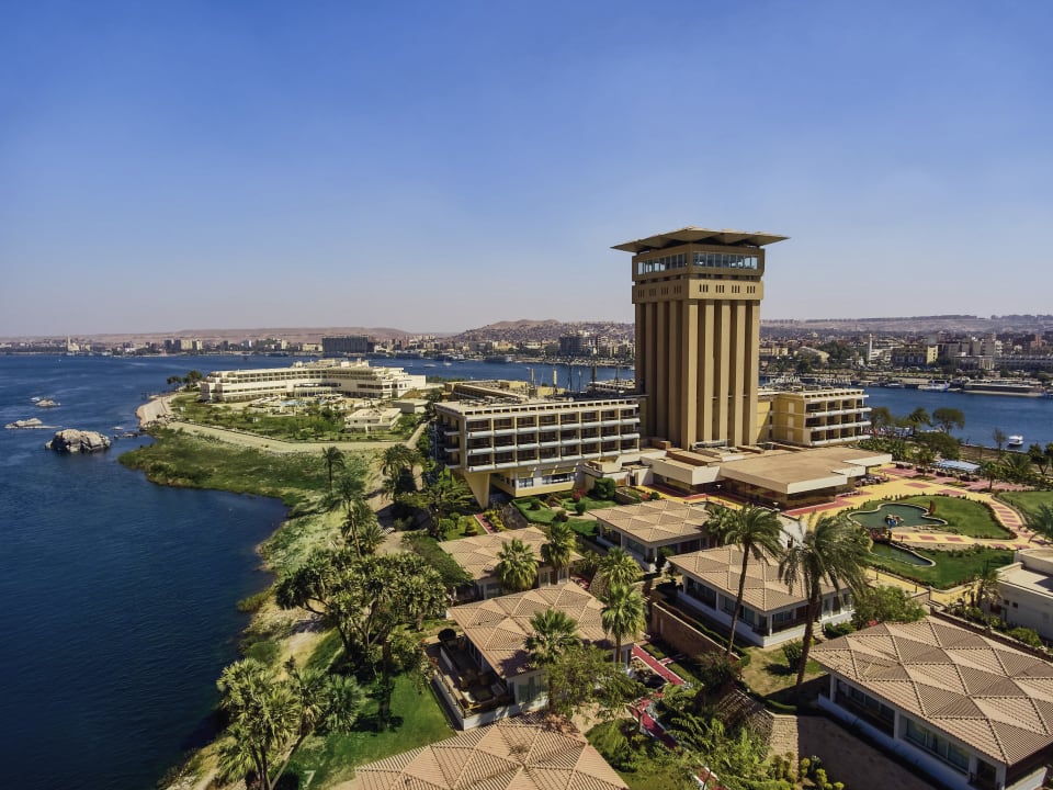 Außenansicht Hotel Mövenpick Resort Aswan