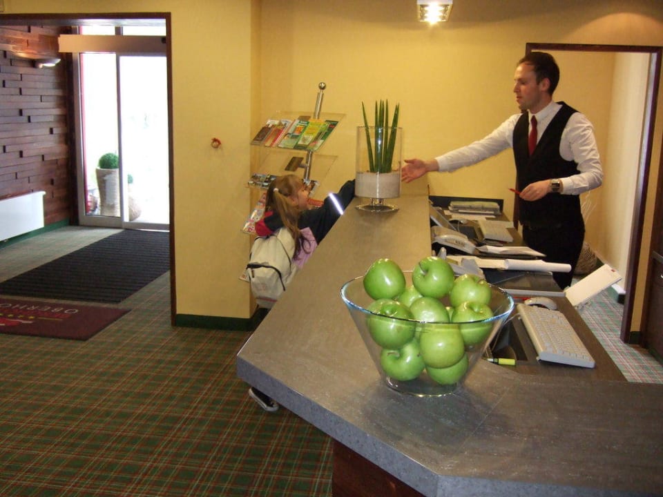 Rezeption Berghotel Oberhof