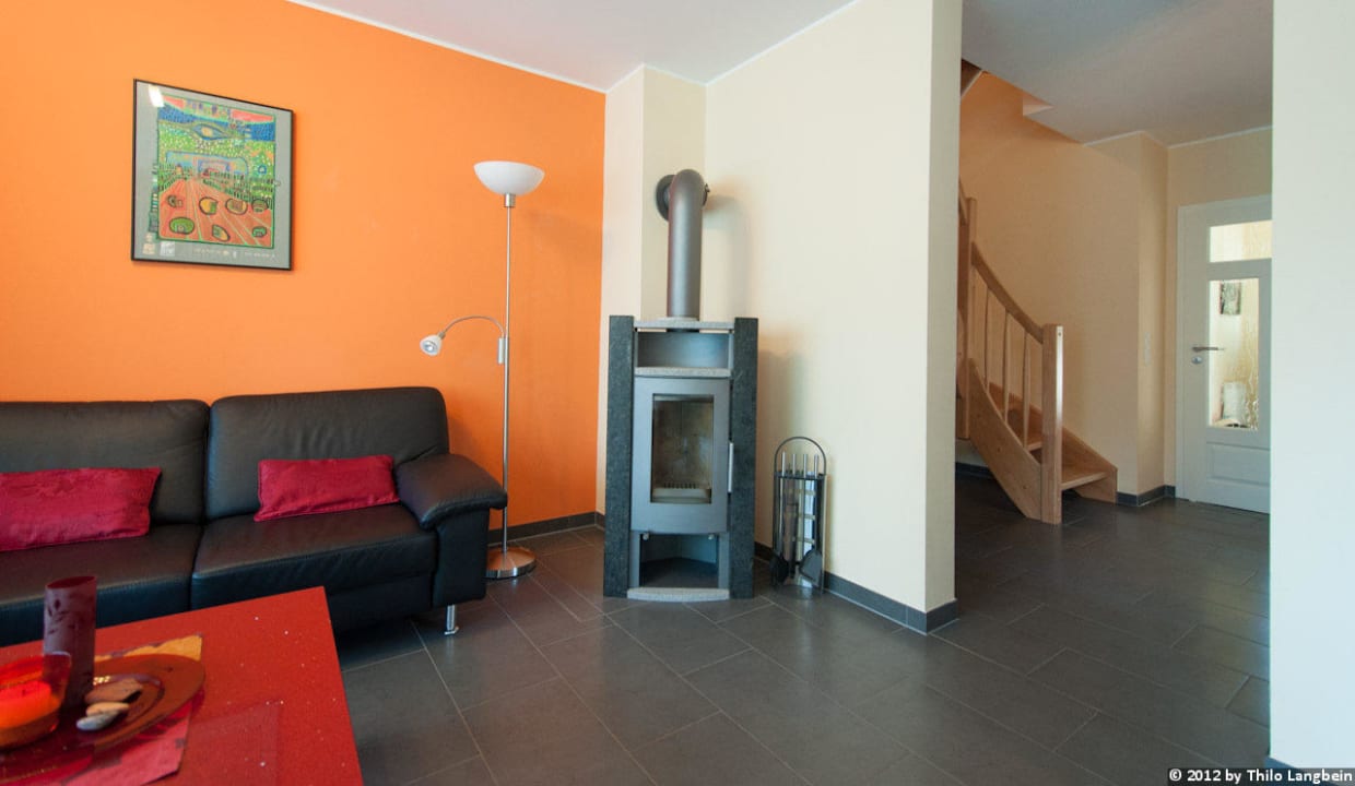 Wohnzimmer Ferienhaus Rotfuchs