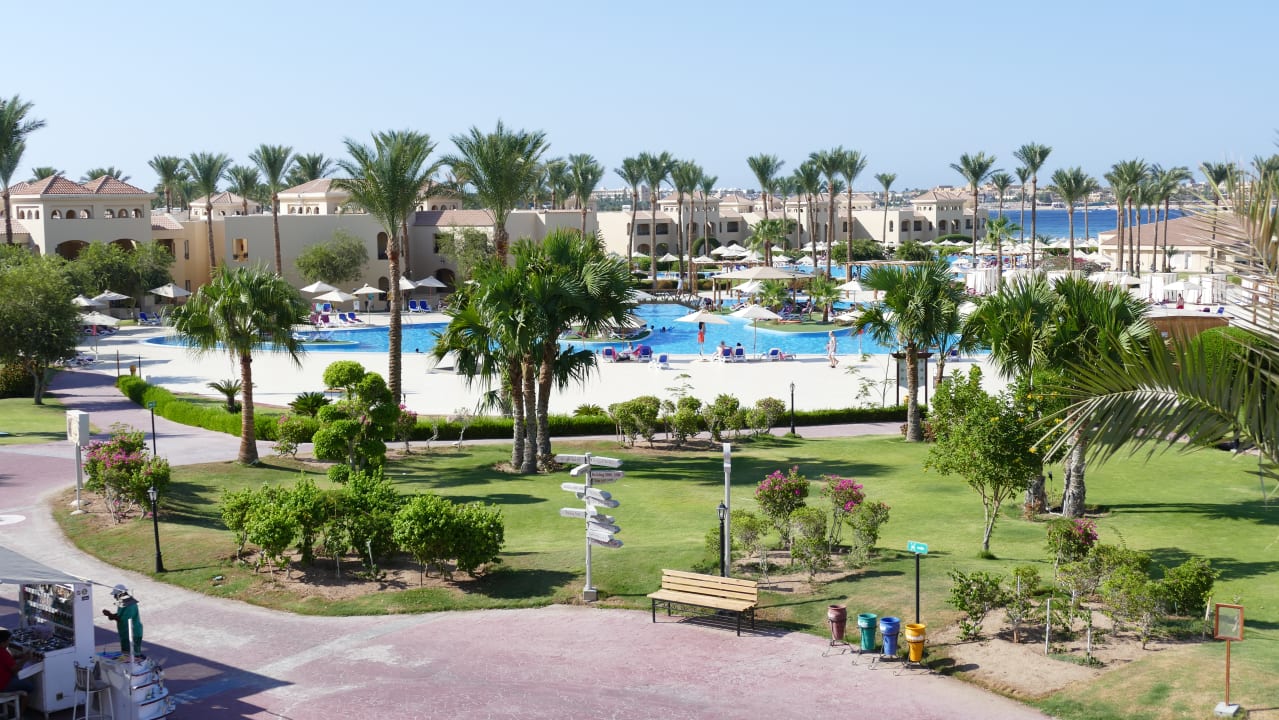 Ausblick Cleopatra Luxury Resort Makadi Bay