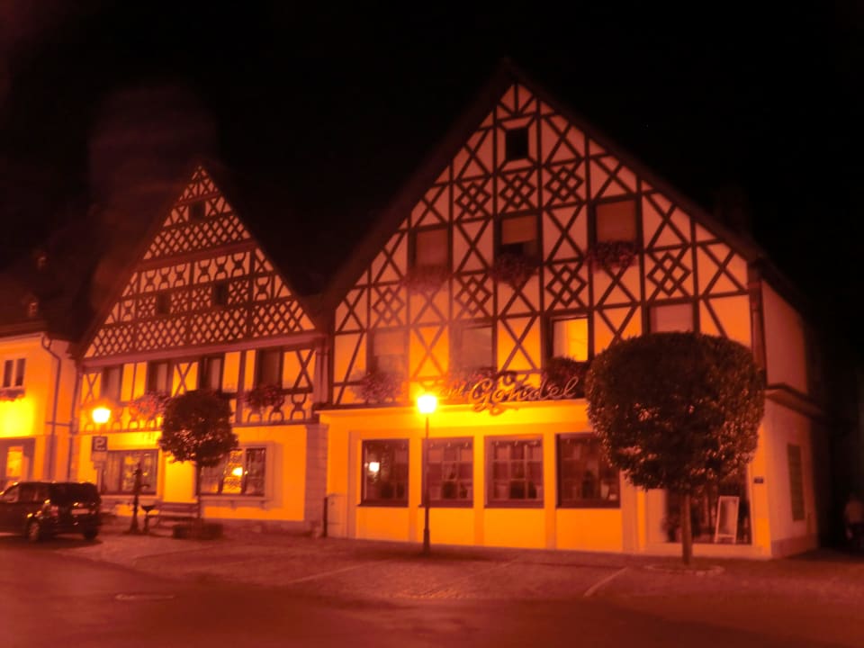 In der Nacht Hotel Gondel