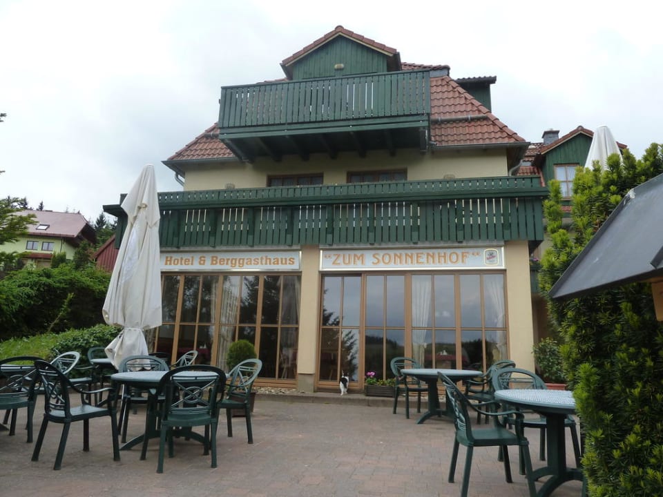 Hotel Vorderansicht Hotel und Berggasthaus Zum Sonnenhof