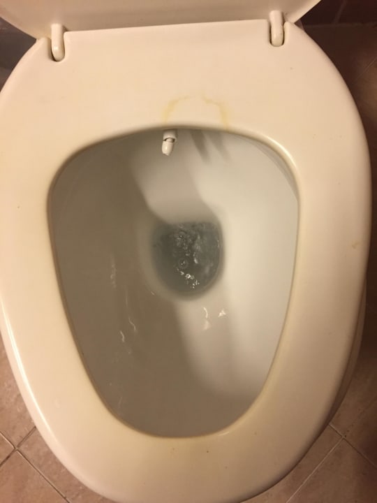 Toilette leider mit Flecken Club Dizalya