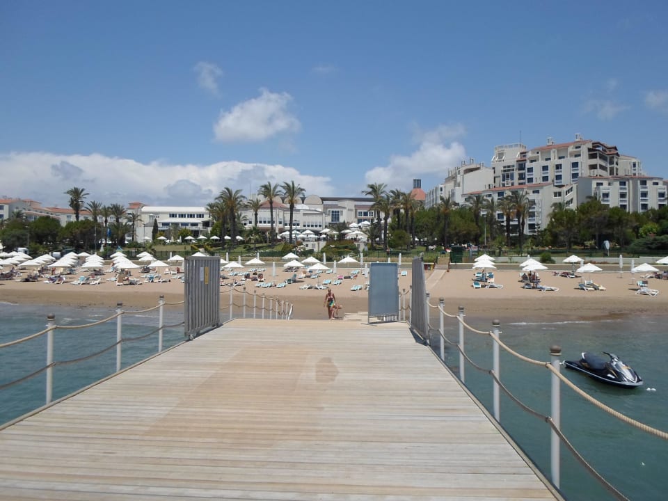 Aussicht vom Hotelsteg PALOMA Perissia