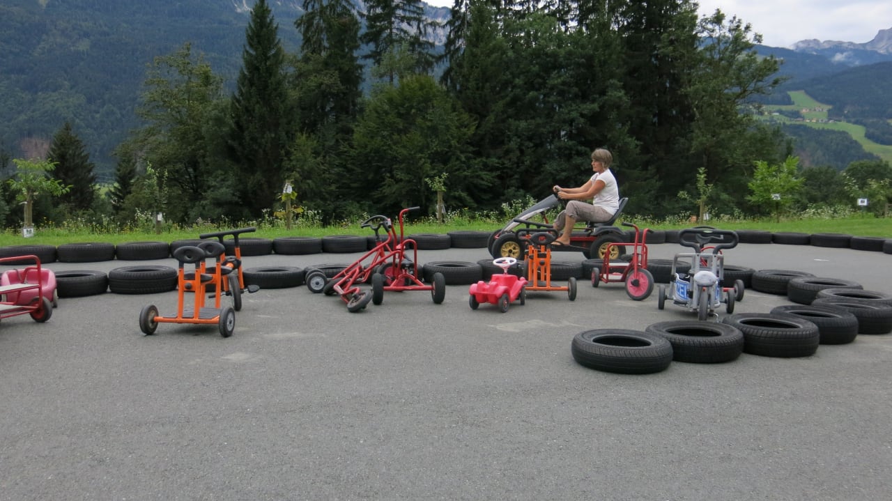 Go Kartbahn Familienhotel Ramsi