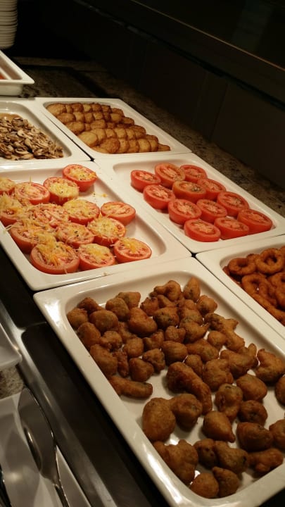 Auch schon etwas warmes zum Frühstück Zafiro Cala Mesquida